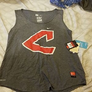 Nike New never worn cleveland Indians tank